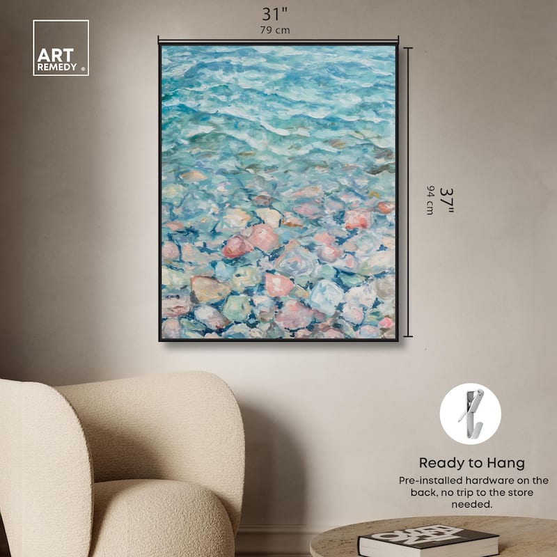 Turquoise Dream Canvas by Art Remedy