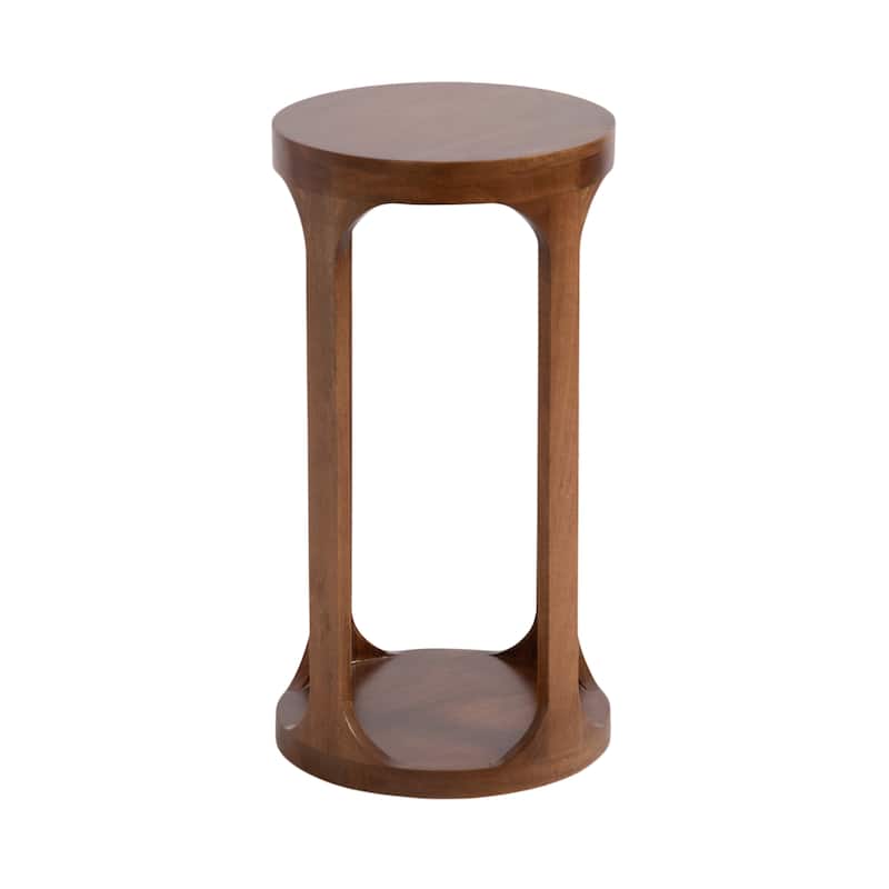 Kate and Laurel Dahl Wood Drink Table