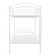 preview thumbnail 13 of 14, Twin Over Twin Steel Bunk Bed with Divisible Feature and Safety Guardrails