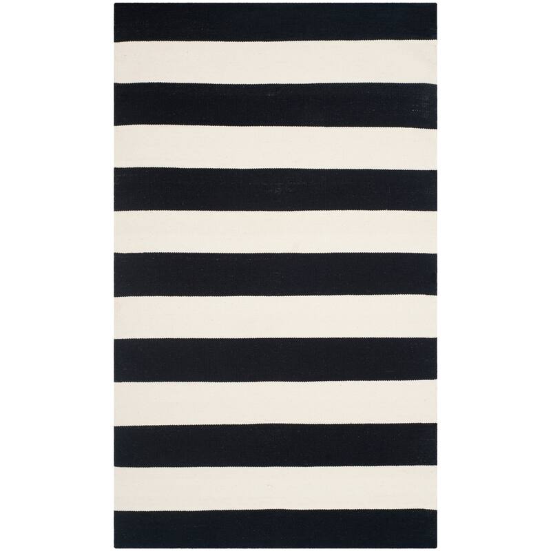 SAFAVIEH Handmade Montauk Caspian Stripe Cotton Flatweave Rug