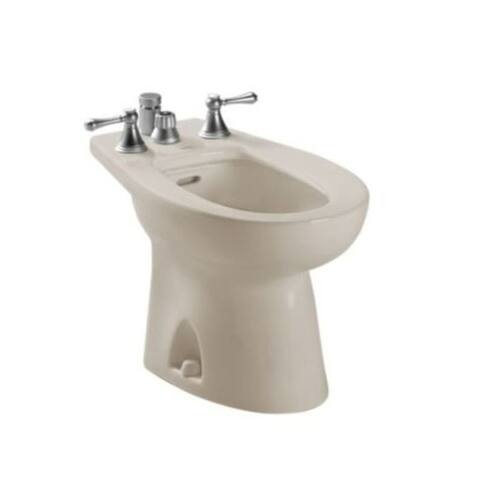 TOTO Piedmont Floor Mounted Porcelain Vertical Bidet with Four Hole