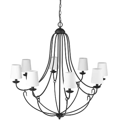 Millennium Lighting 12108 Eisley 8 Light 36" Wide Chandelier