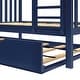 preview thumbnail 50 of 59, Max and Lily Twin over Twin Bunk Bed with Trundle