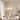 Modern Farmhouse Drum 4‑Light Gold Chandelier with Hammered Textured Water Glass Glam Pendant for Dining Room - 19.5"D x 26"H