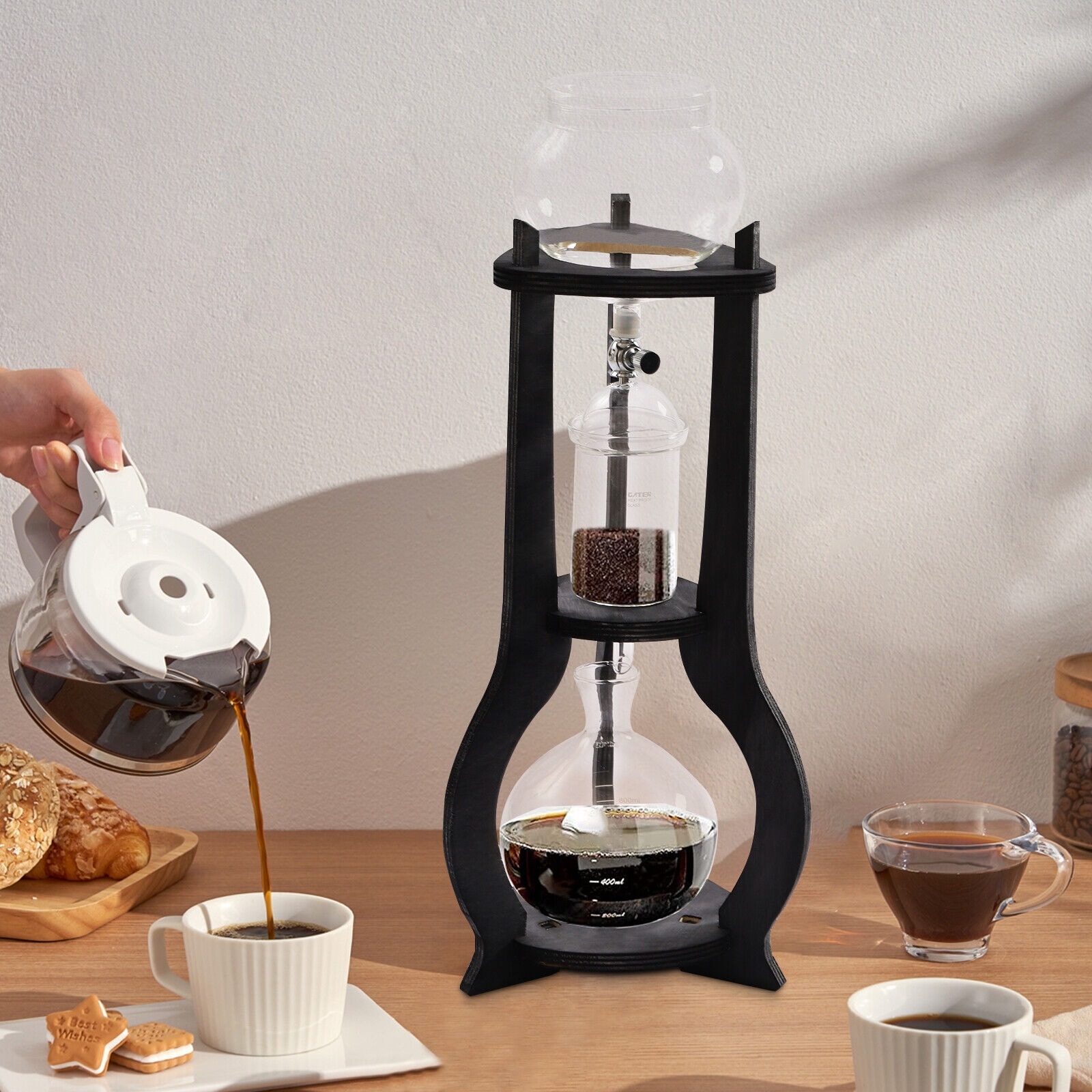 Ice drip coffee top