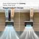 preview thumbnail 7 of 16, TCL TCL 10,000 BTU Q-Series Dual Hose Portable Inverter AC, 450 Sq. Ft., Works with Smart Home Devices, (H10PD56W)