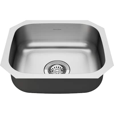 American Standard Portsmouth 17-13/16" Drop In Single Basin Stainless