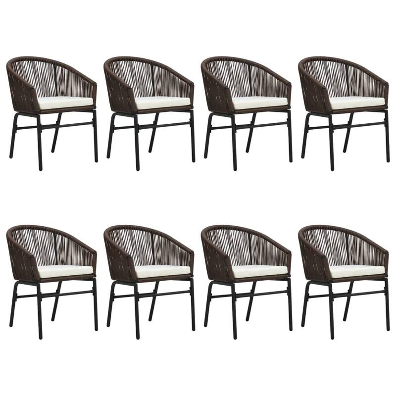 vidaXL Patio Dining Set Outdoor Garden Seat 3/5/7/9 Piece Multi Colors/Sizes