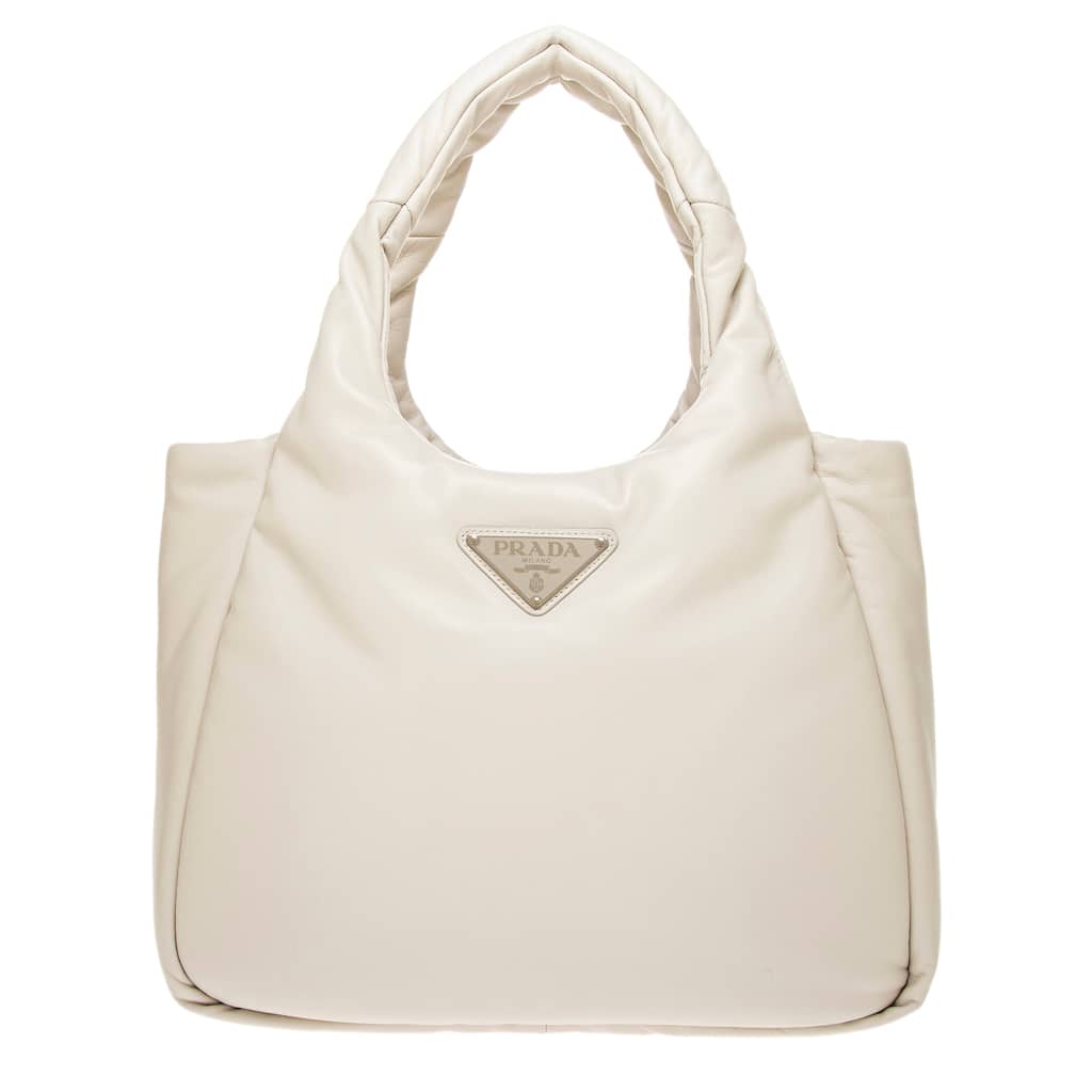 Prada Medium Soft Nappa Leather Tote Bag