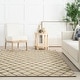 preview thumbnail 10 of 20, Home Conservatory Tiles Handwoven Jute Area Rug