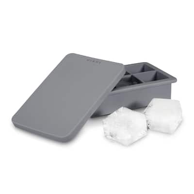 Highball Ice Cube Tray with Lid by Viski - Green - 5.75" x 4"
