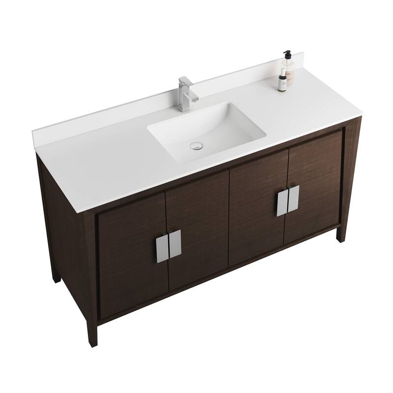 Fine Fixtures Imperial Collection Bathroom Vanity Cabinet Set,