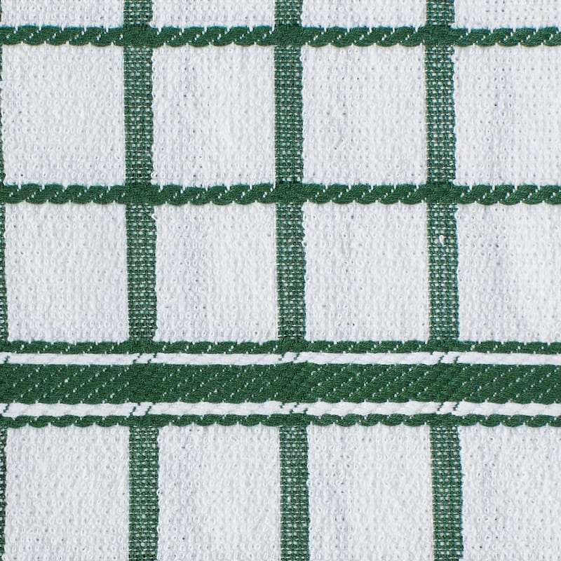 DII Artichoke Windowpane Terry Dishtowel (Set of 4)