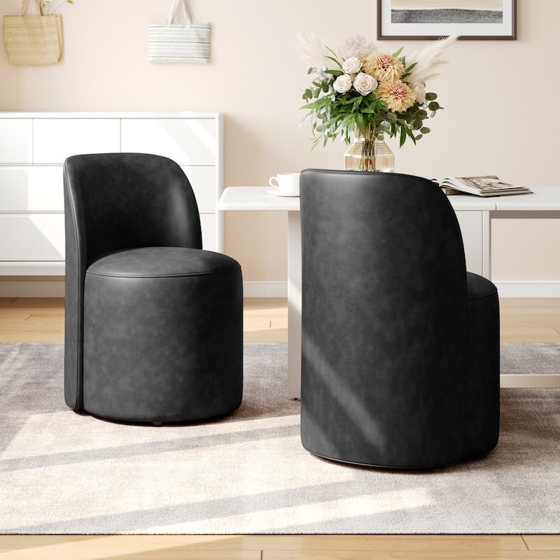 UIXE 2 Set Luxury Upholstered Dining Chairs Dining Room Kitchen Side Chair