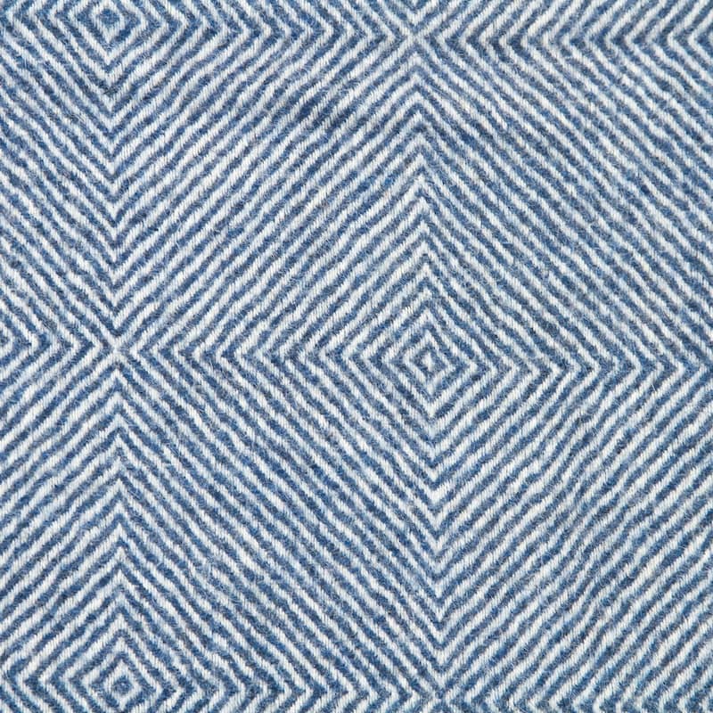 Novica Handmade Calm Of Indigo Throw