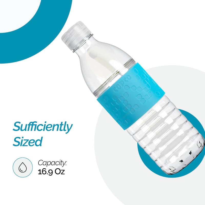 Copco Hydra Reusable Tritan Water Bottle with Spill Resistant Lid