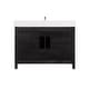 preview thumbnail 80 of 177, Altair Hadiya Bathroom Vanity with Composite Stone Countertop without Mirror