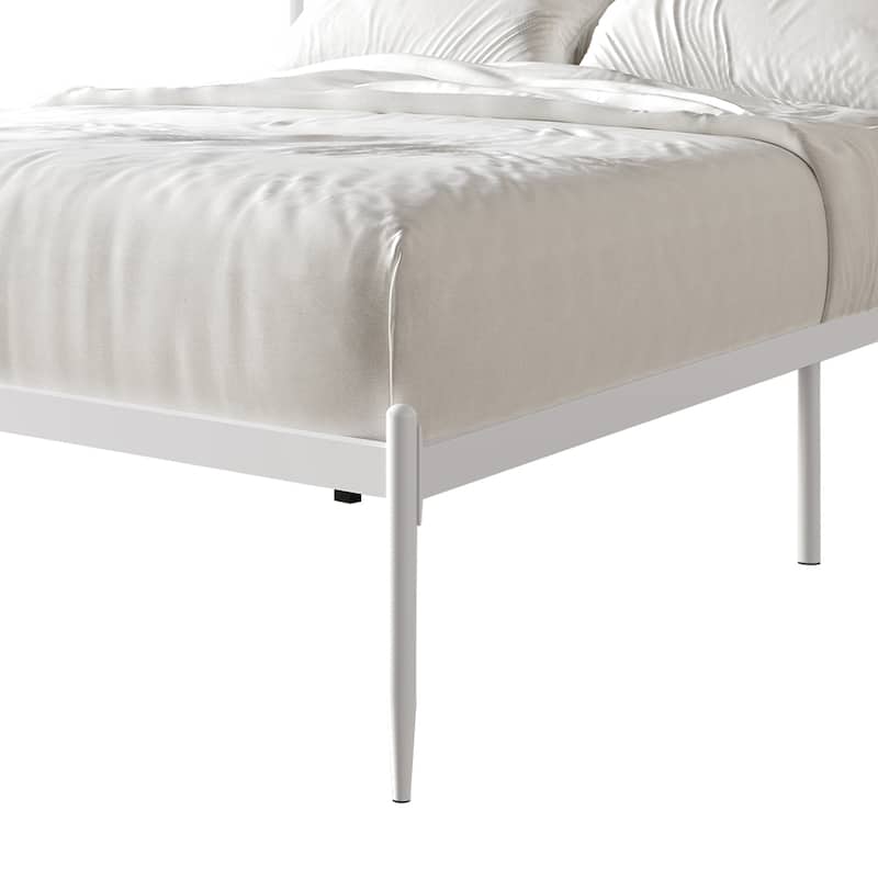 CraftPorch Elegant Metal Platform Bed
