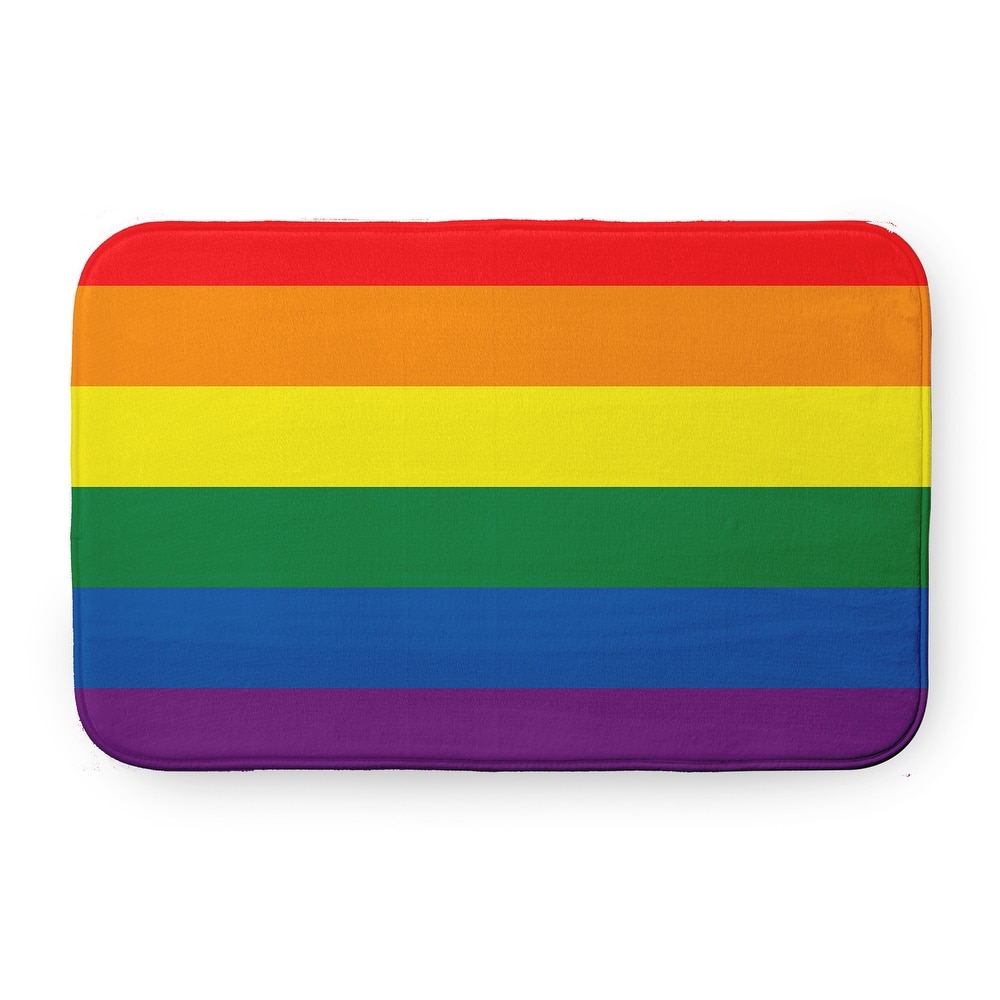 Pride Plush Microfiber Bathmat