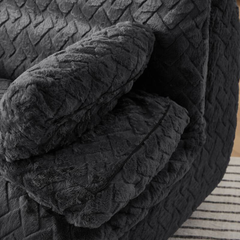 Full Compression Swivel Sofa Chair
