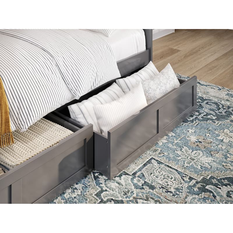 AFI Twin/Full Size Storage Drawers - N/A - Grey