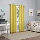 preview thumbnail 54 of 62, Sun Zero Harper Bright Vibes Total Blackout Grommet Curtain Panel, Single Panel