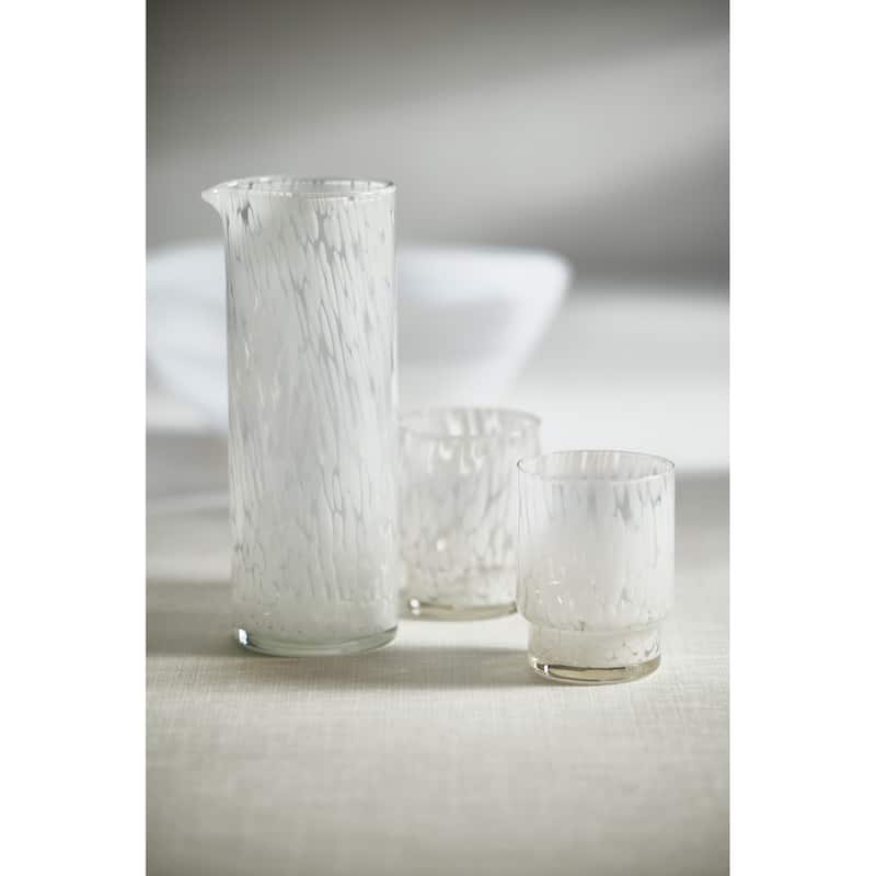 Andria Tortoise Glass Pitcher