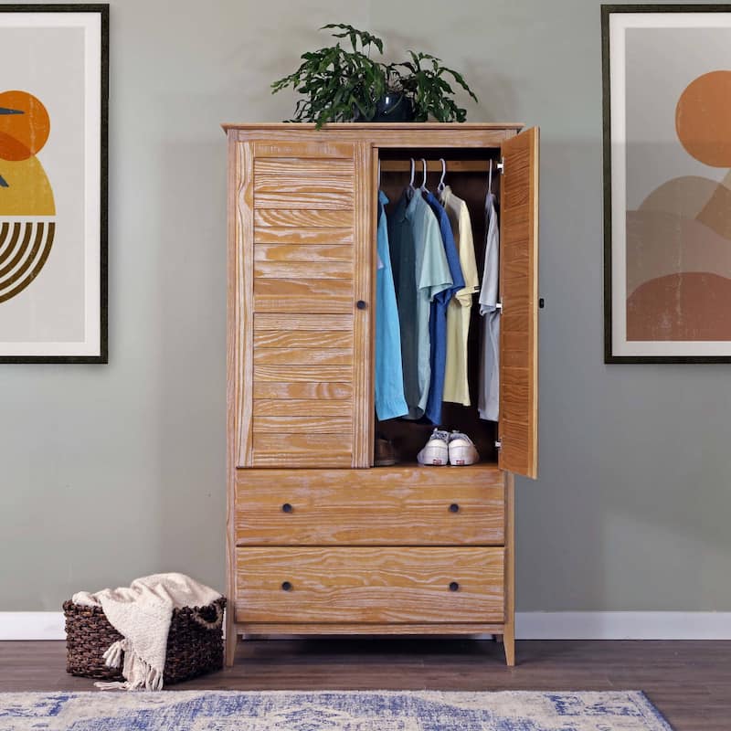 Grain Wood Furniture Greenport 2-door Armoire