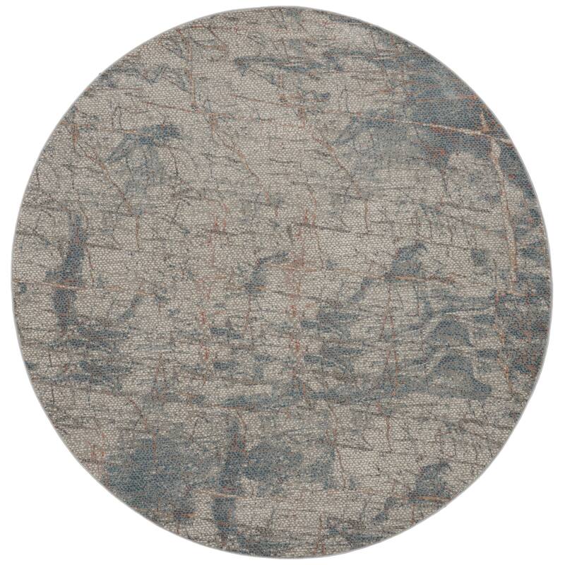 Nourison Rustic Textures Abstract Contemporary Area Rug