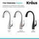 preview thumbnail 14 of 35, Kraus Ansel 2-Function 1-Handle Pulldown Kitchen Faucet