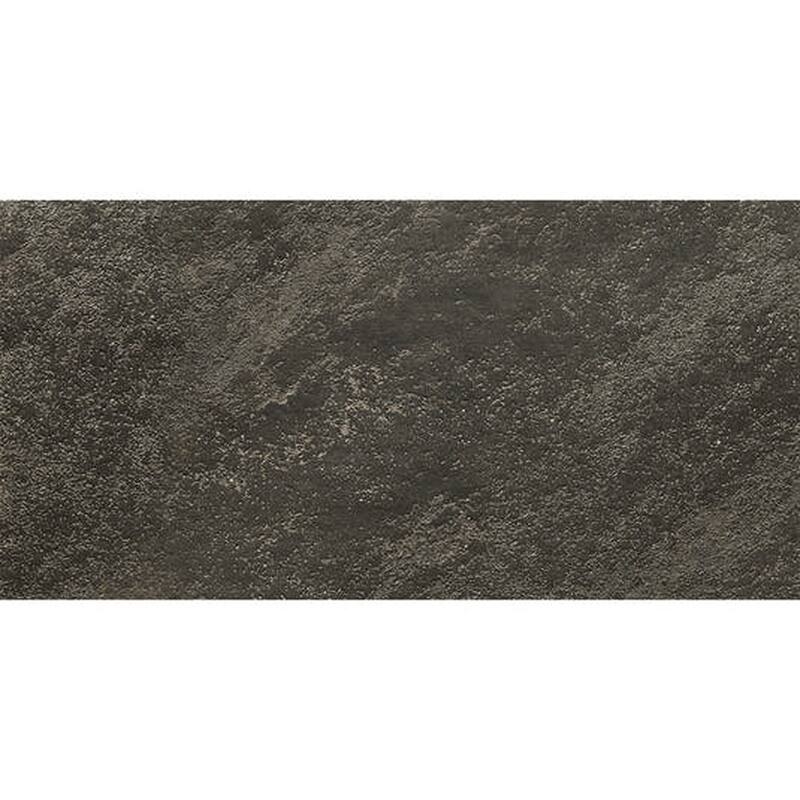 Montara 24x48 in. Matte Porcelain Stone-like Texture Large Wall and Floor Tile (15.5 sq ft/case, 2-Pack) - Black