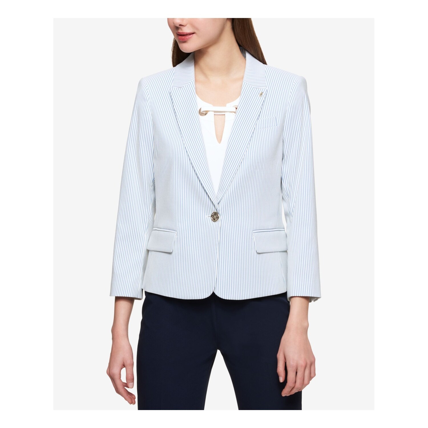Tommy hilfiger seersucker suit cheap