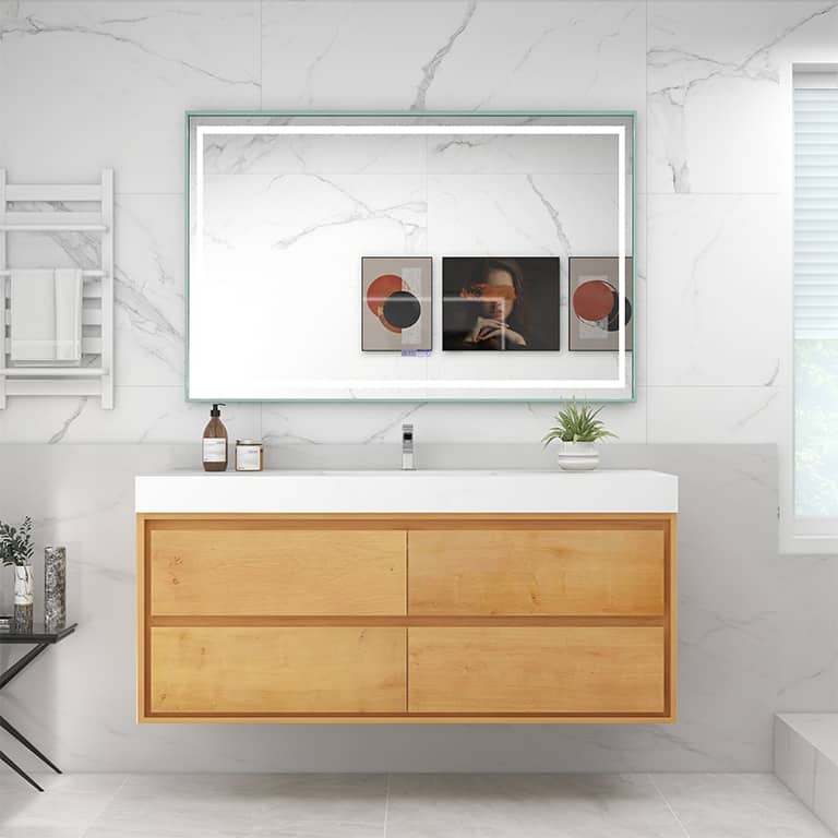 Morava 60" Floating Vanity with Single Sink - 60
