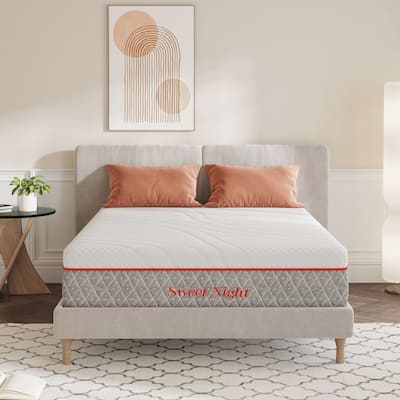 Sweetnight 10-inch Medium Firm Gel Memory Foam Mattress