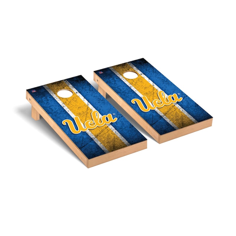 California Los Angeles UCLA Bruins 2x4 Pro Cornhole Boards - V2 - Include Team Bags + LED Lights