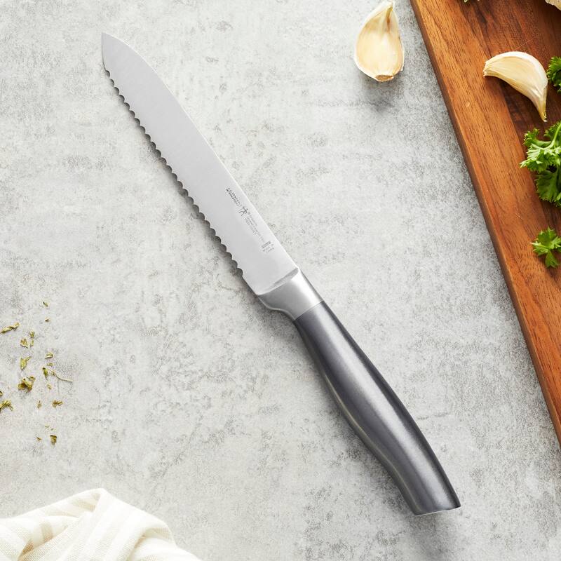 Henckels Graphite 5-inch Serrated Utility Knife