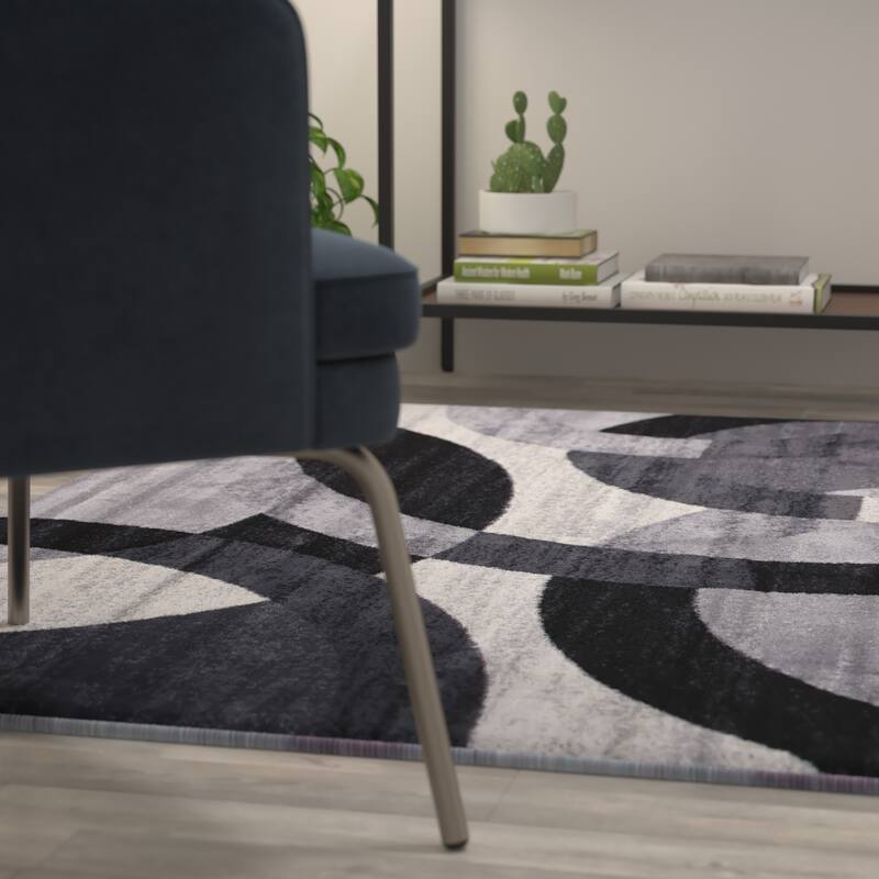 Modern Geometric Design Area Rug