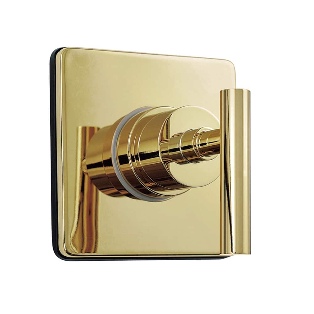 Kingston Brass Manhattan Single-Handle Three-Way Diverter Valve with Square Trim Kit