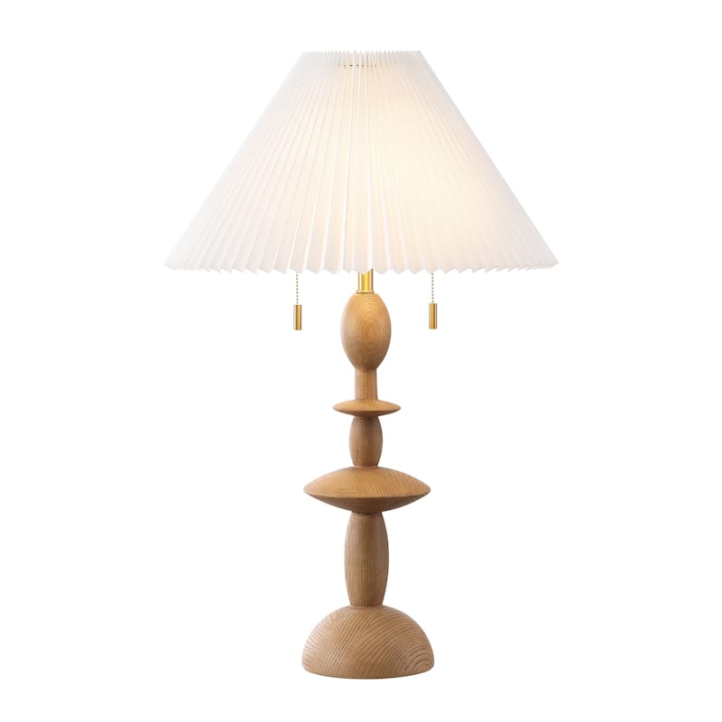 SAFAVIEH Mensy 29-inch Resin Table Lamp (LED Bulb Included) - 18"W x 18"D x 29"H