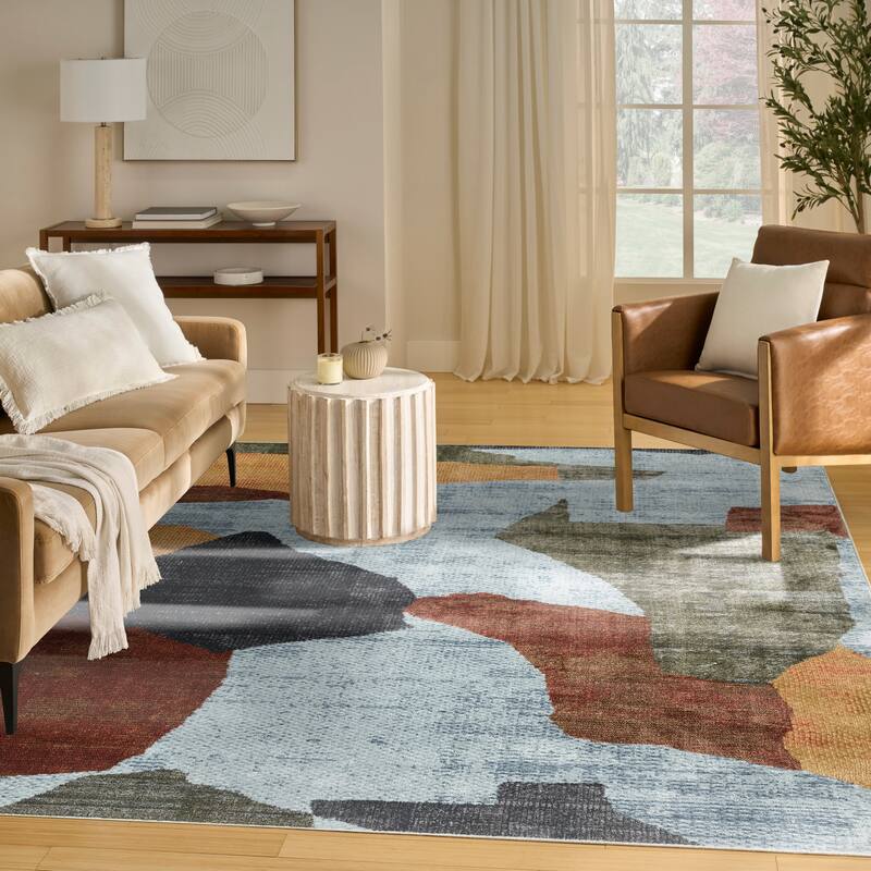 Nourison Nordic Indoor only Abstract Area Rug