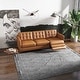 preview thumbnail 7 of 6, Ellis Mid-Century Modern Genuine Leather Power Incliner Sofa