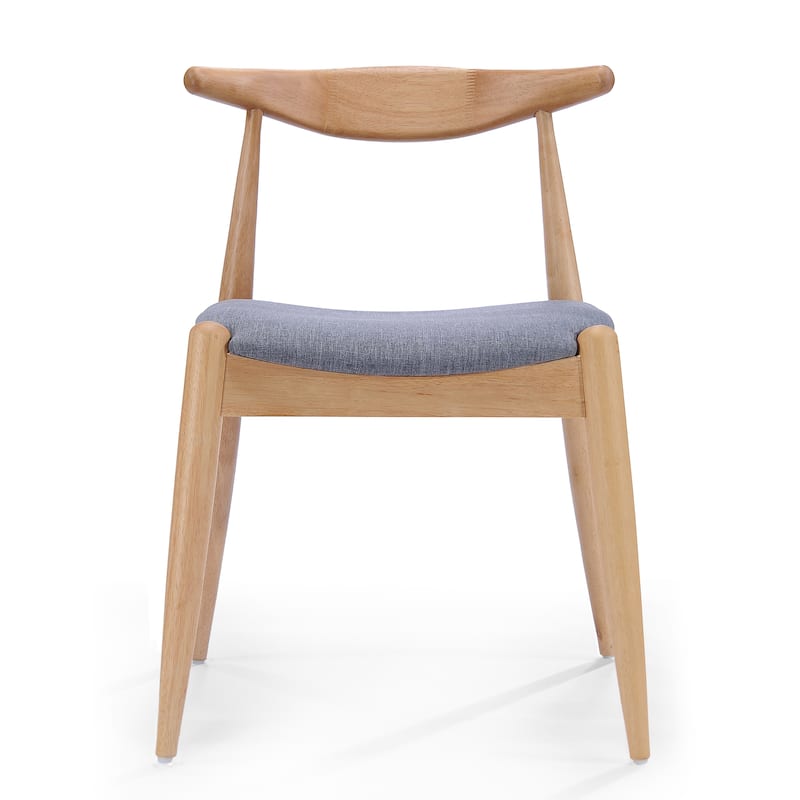 Francie Mid-Century Modern Dining Chairs (Set of 2) by Christopher Knight Home - 20.50" W x 20.25" L x 29.75" H