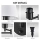preview thumbnail 28 of 27, CO-Z Plug-in Swing Arm Wall Mount Sconce