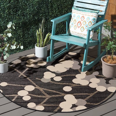 SAFAVIEH Courtyard Delois Indoor/ Outdoor Waterproof Patio Backyard Rug