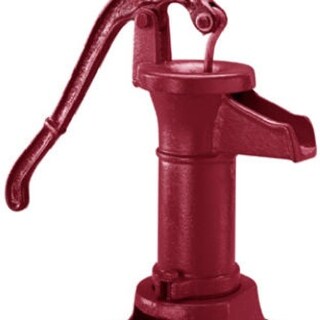 pitcher pump iron cast source water