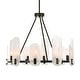 preview thumbnail 6 of 7, Uttermost 21381 Ellipse 10 Light 28" Wide Chandelier