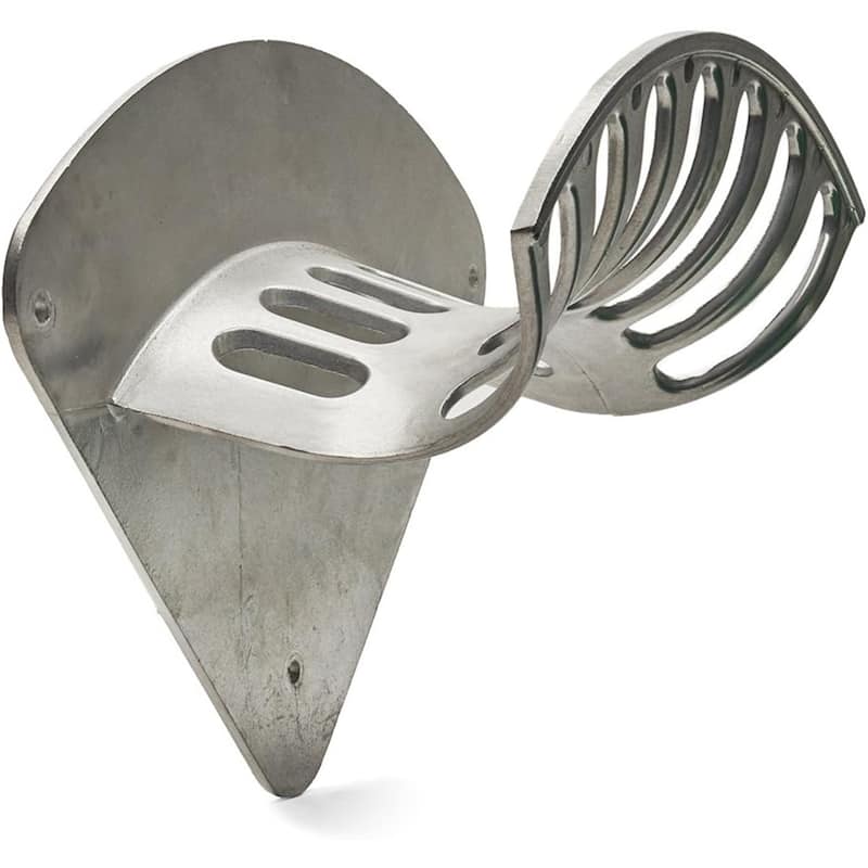 Kings County Tools Hose Hanger - Garden Hose Holder for 200ft 1/2" Hoses - Silver