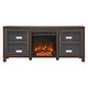 preview thumbnail 43 of 56, Quincy TV Stand with Fireplace Insert