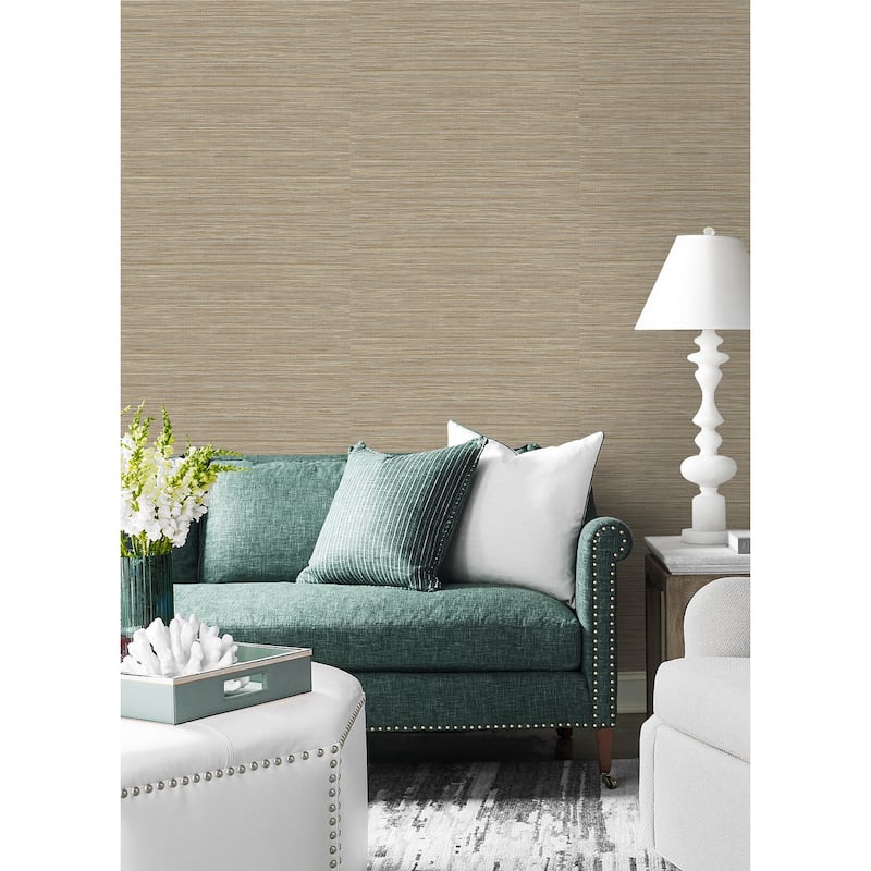 Luxe Haven Luxe Sisal Peel and Stick Wallpaper