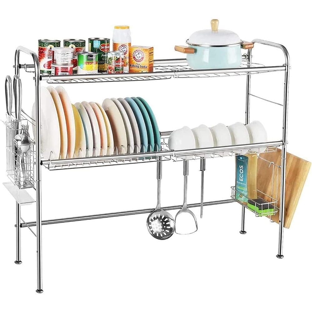 https://ak1.ostkcdn.com/images/products/is/images/direct/c43bfa045ede68c120d19f661ed82f3570476778/2-Tier-Stainless-Steel-Dish-Rack-Plate-Bowl-Dish-Drainer%2C-Silver.jpg
